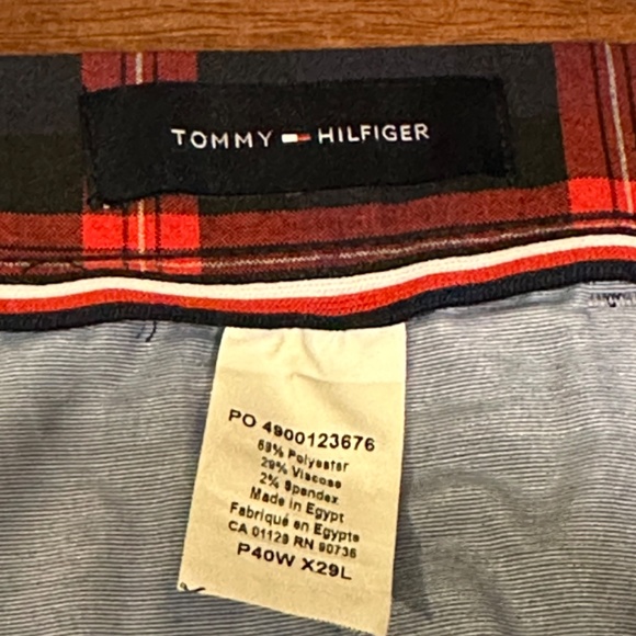 Tommy Hilfiger Plaid Dress Pants - Picture 5 of 6